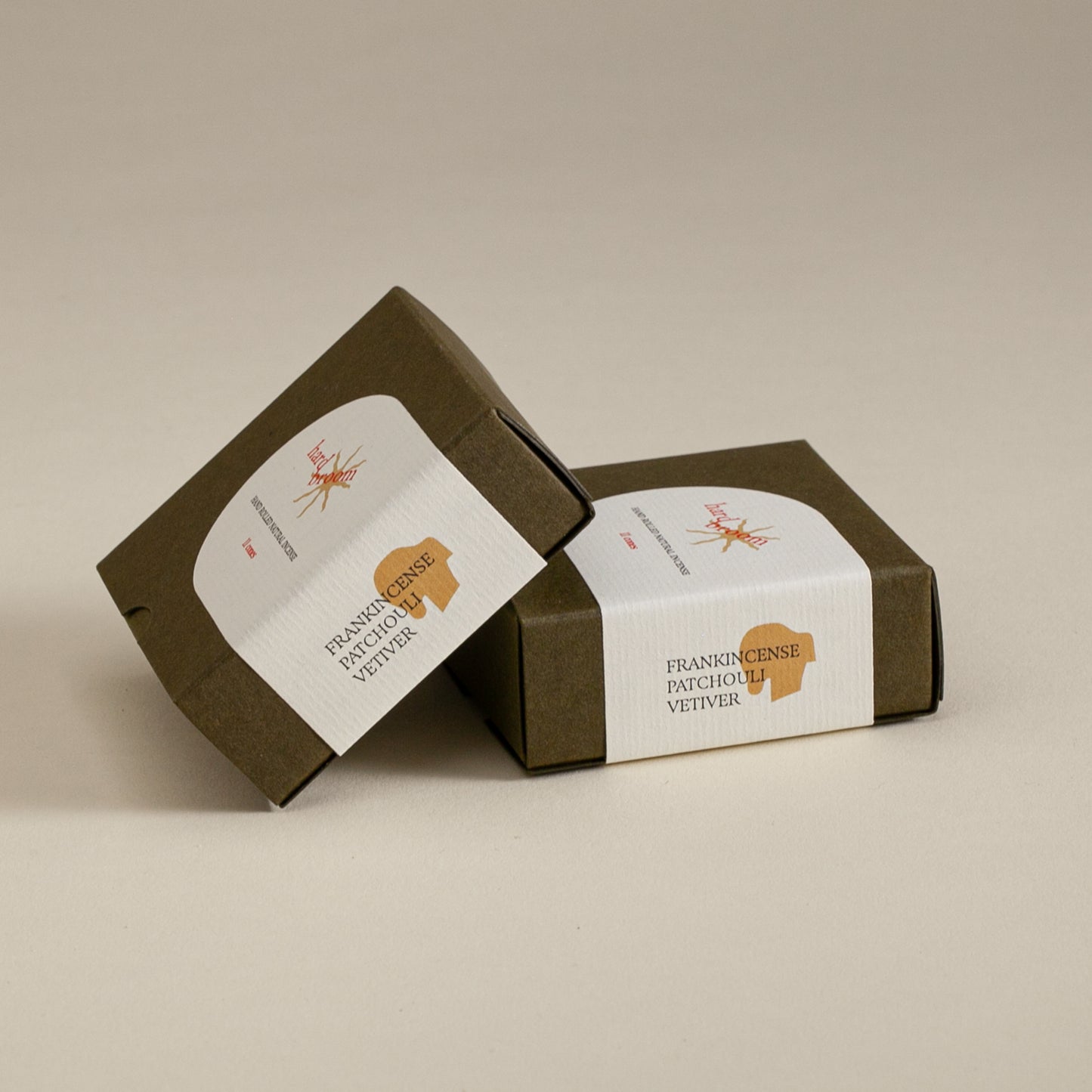 Frankincense, Patchouli and Vetiver | Natural Incense Cones | Box of 11 cones