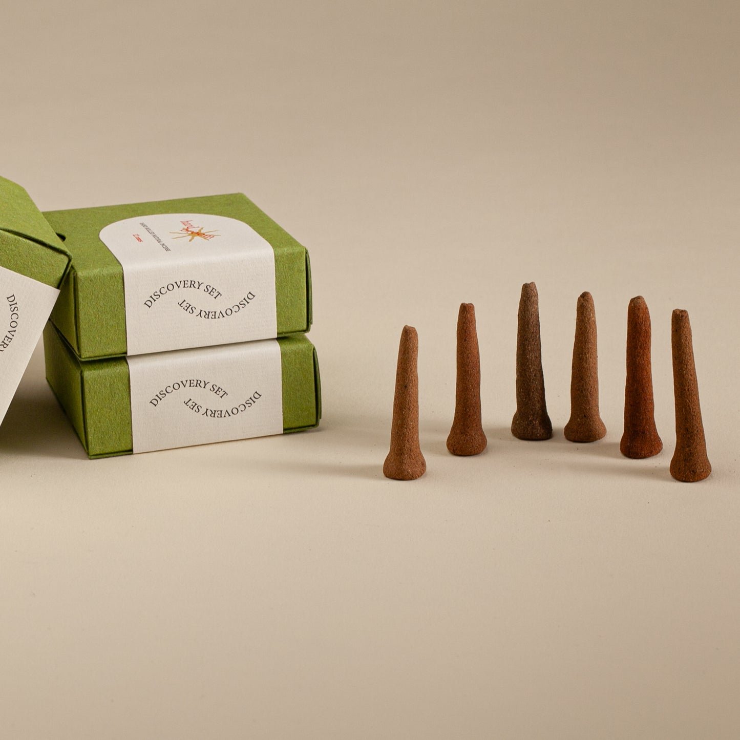 Discovery Set | Natural Incense Cones | Box of 12 cones