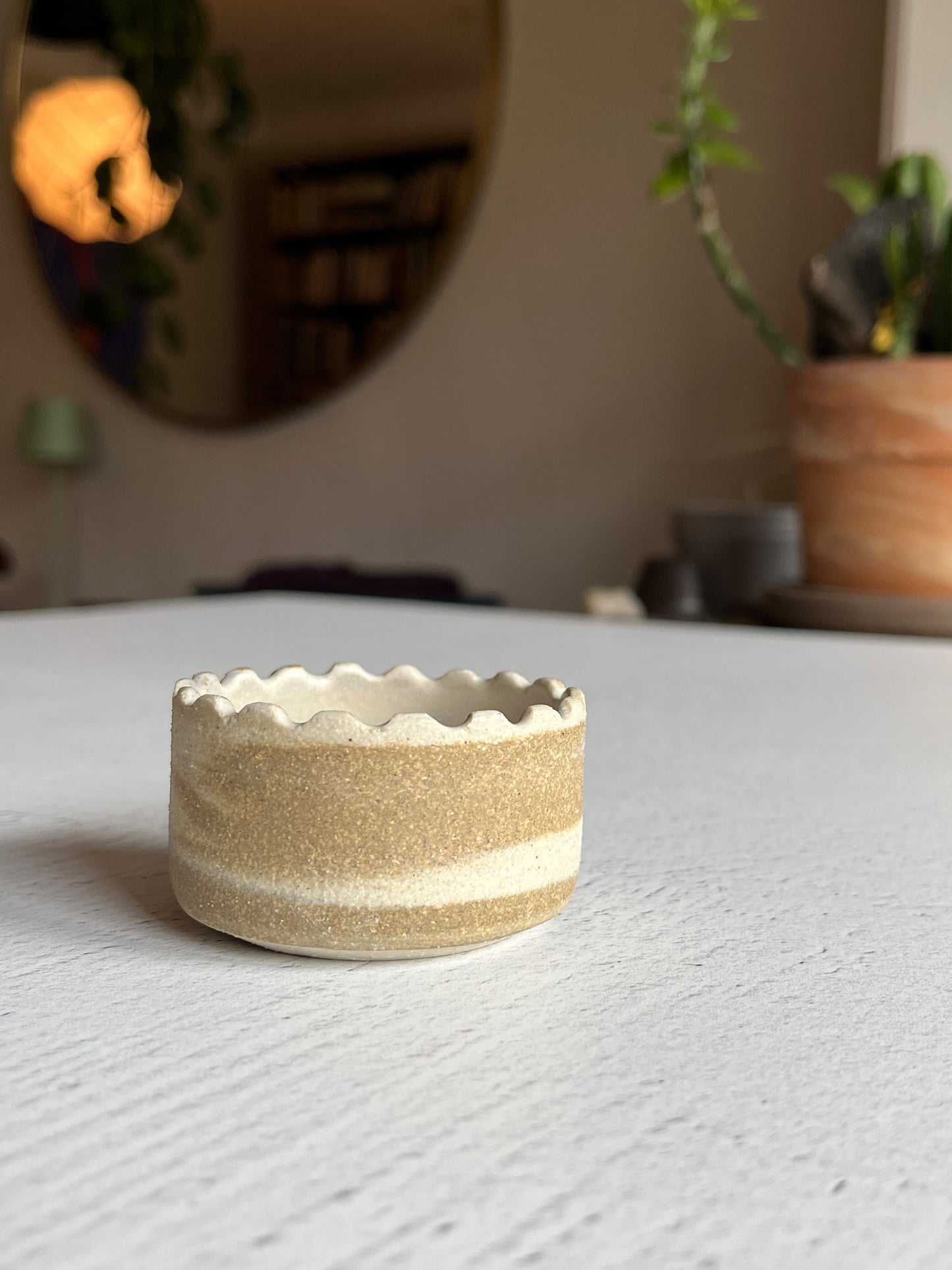 Marbled Stoneware Burner - Single - Trapdoor Studio for Hard Broom