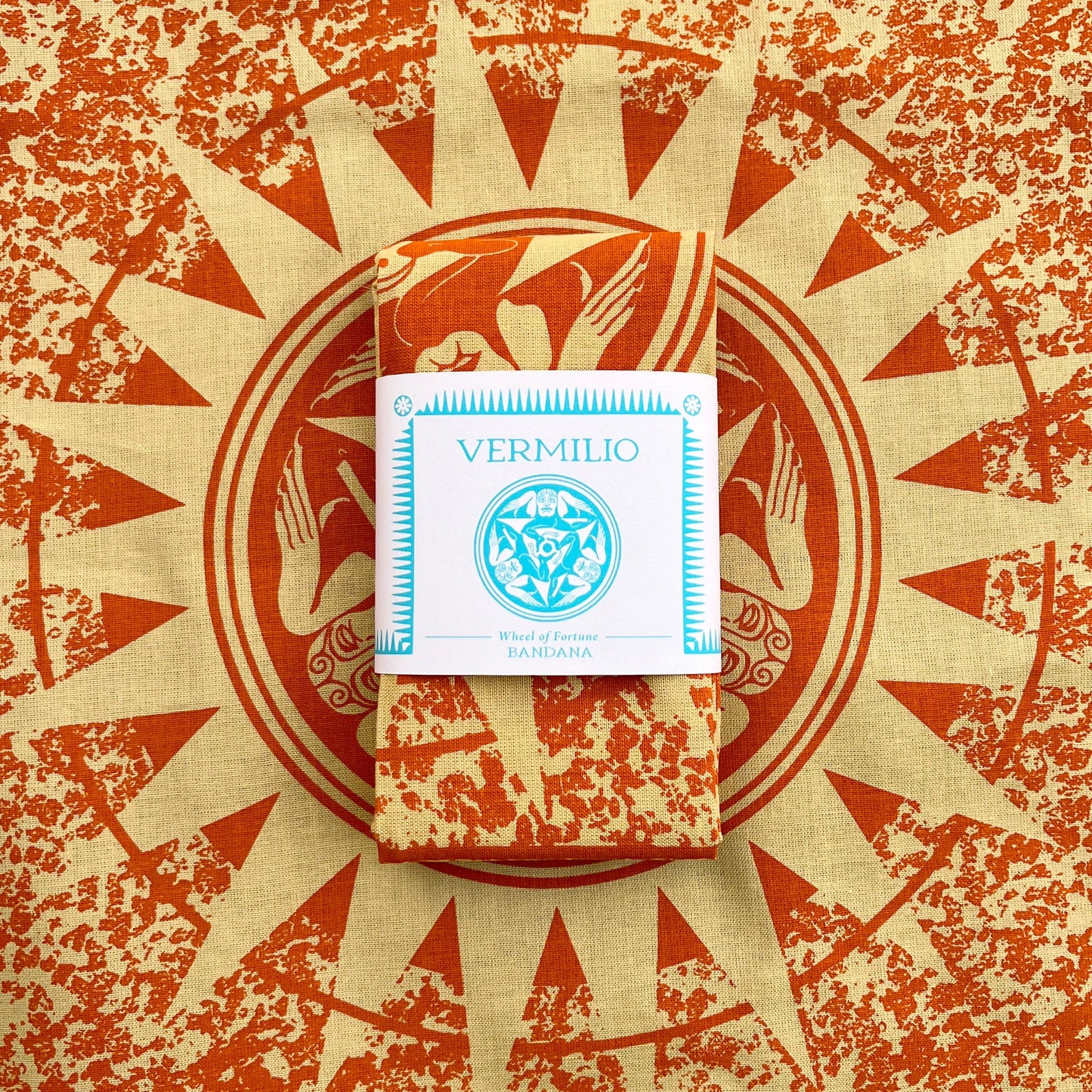 Wheel of Fortune Bandana by Studio Vermilio