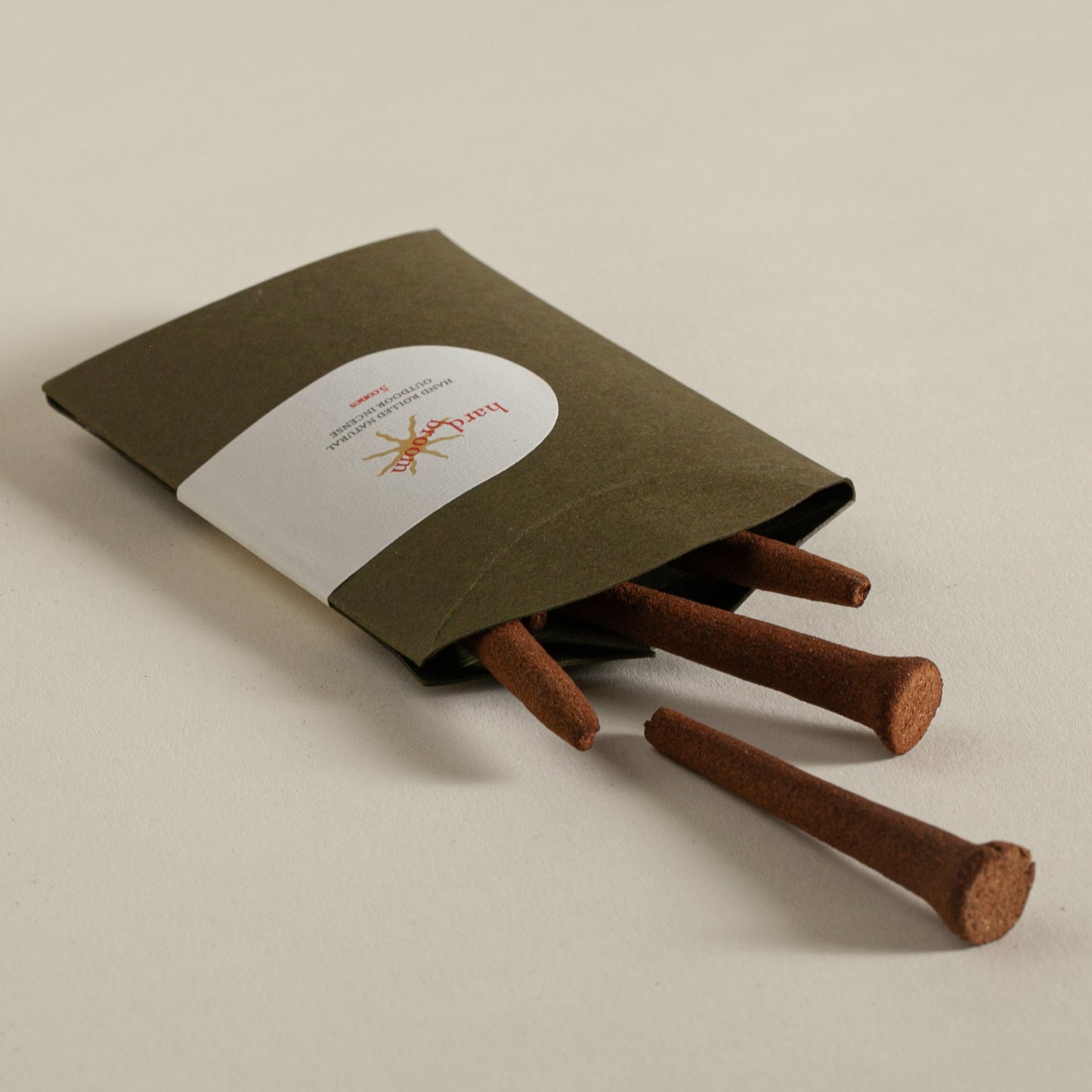 Outdoor Incense | Natural Incense Cones | Pack of 5 cones