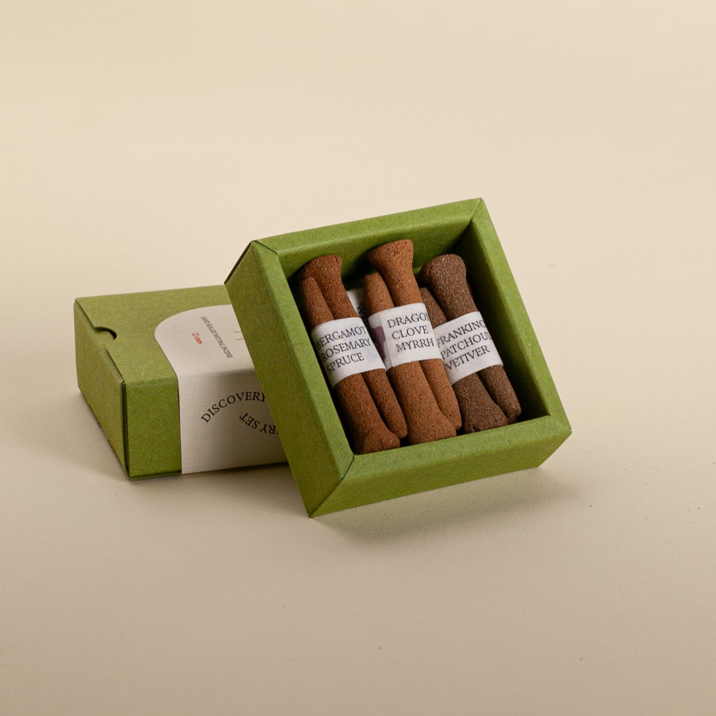 Discovery Set | Natural Incense Cones | Box of 12 cones