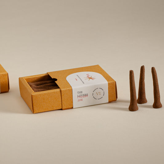 The Lovers Blend | Natural Incense Cones | Box of 11 cones