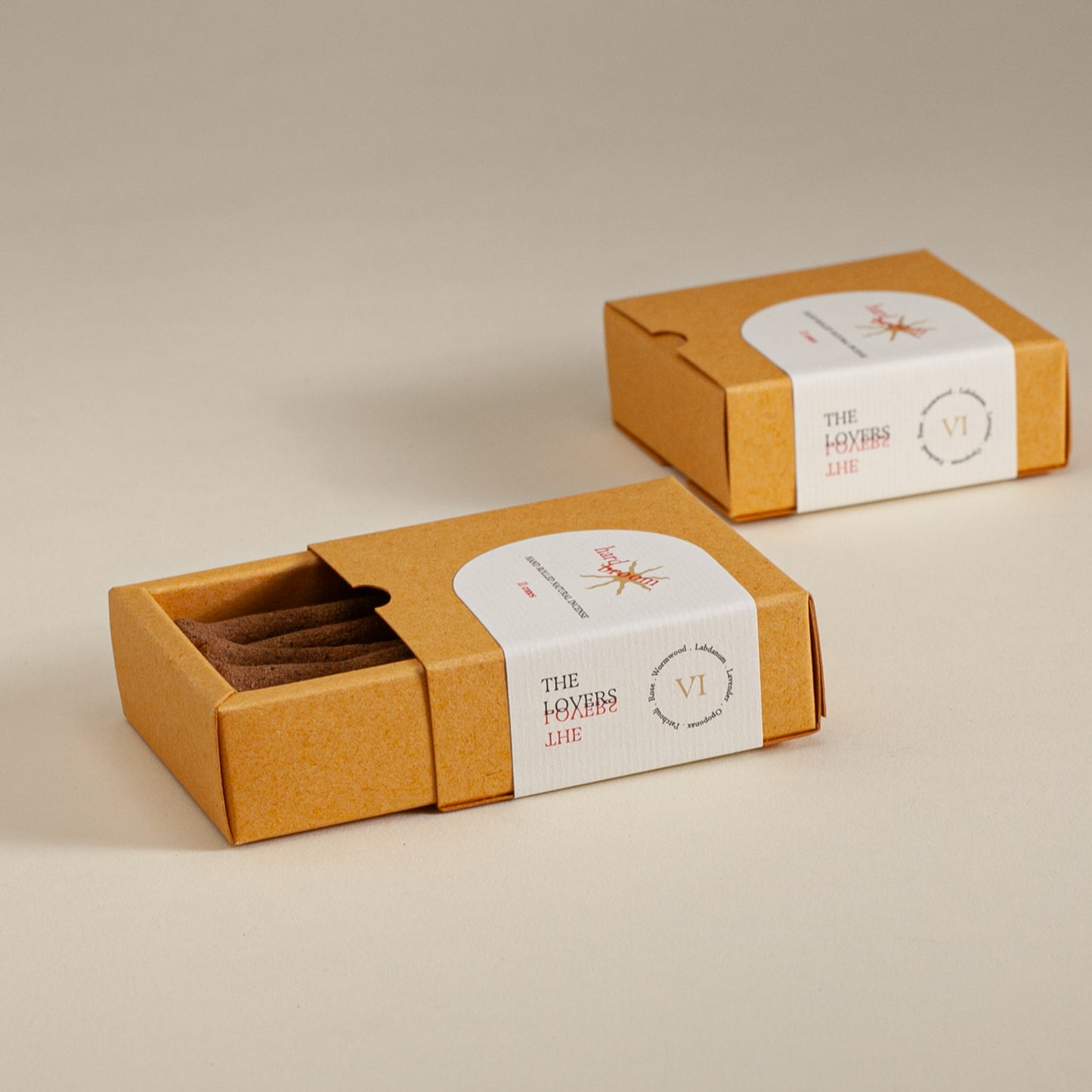 The Lovers Blend | Natural Incense Cones | Box of 11 cones