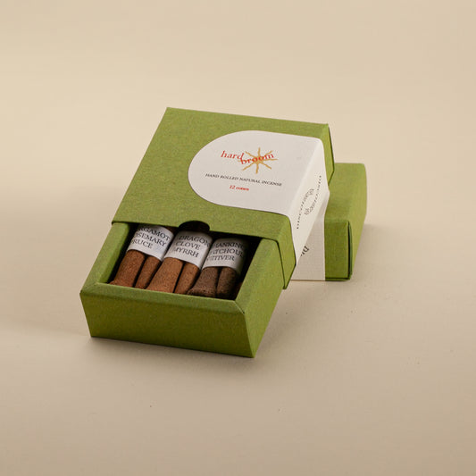 Discovery Set | Natural Incense Cones | Box of 12 cones