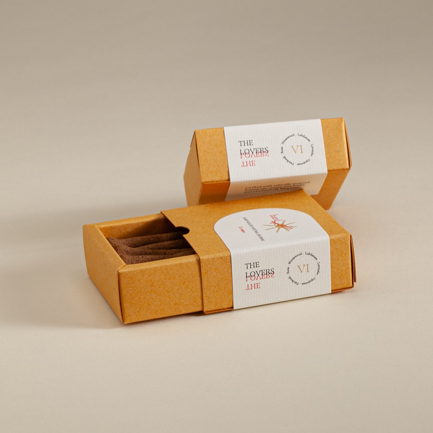 The Lovers Blend | Natural Incense Cones | Box of 11 cones