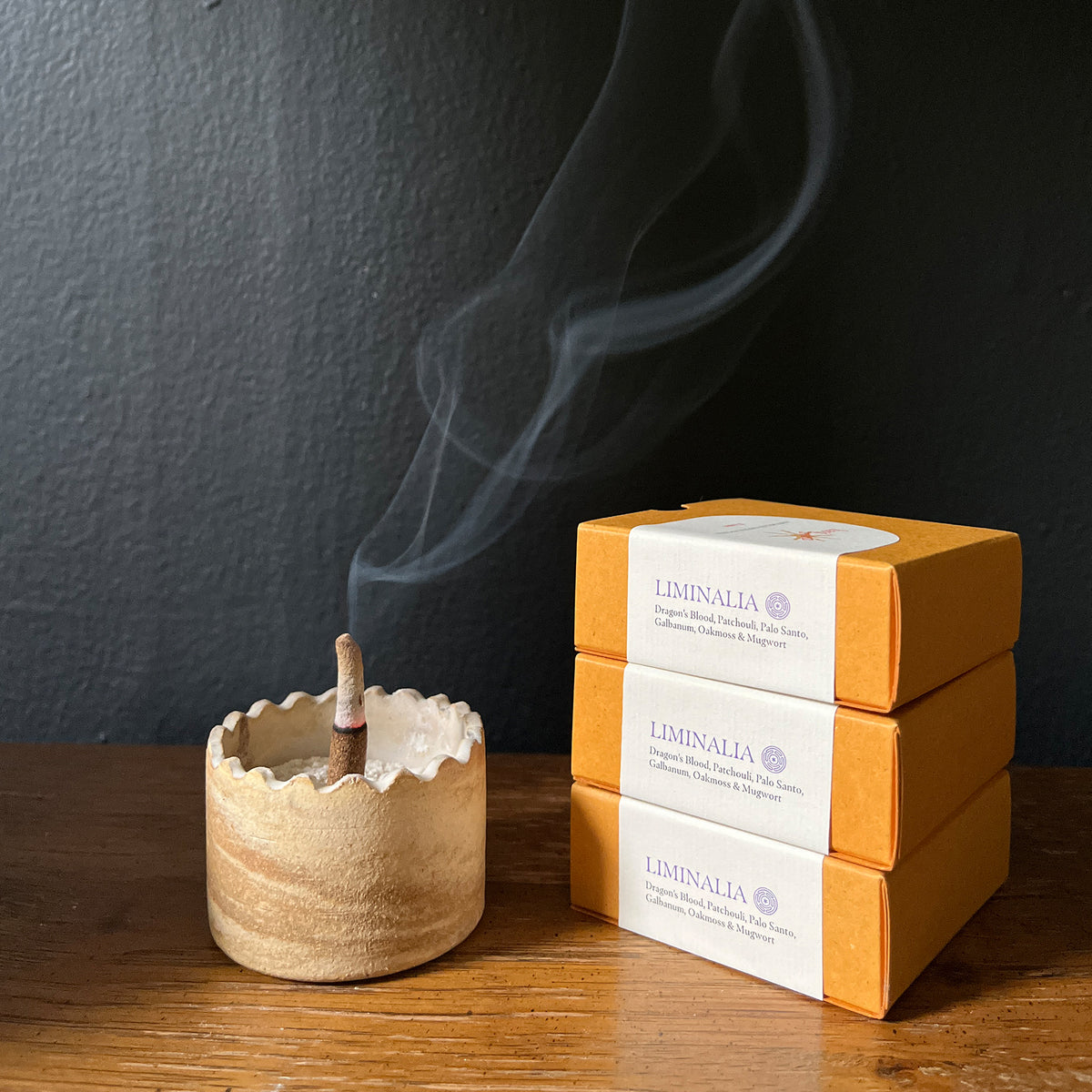 Liminalia: A Blend for the Dark Season | Natural Incense Cones | Box of 11 cones