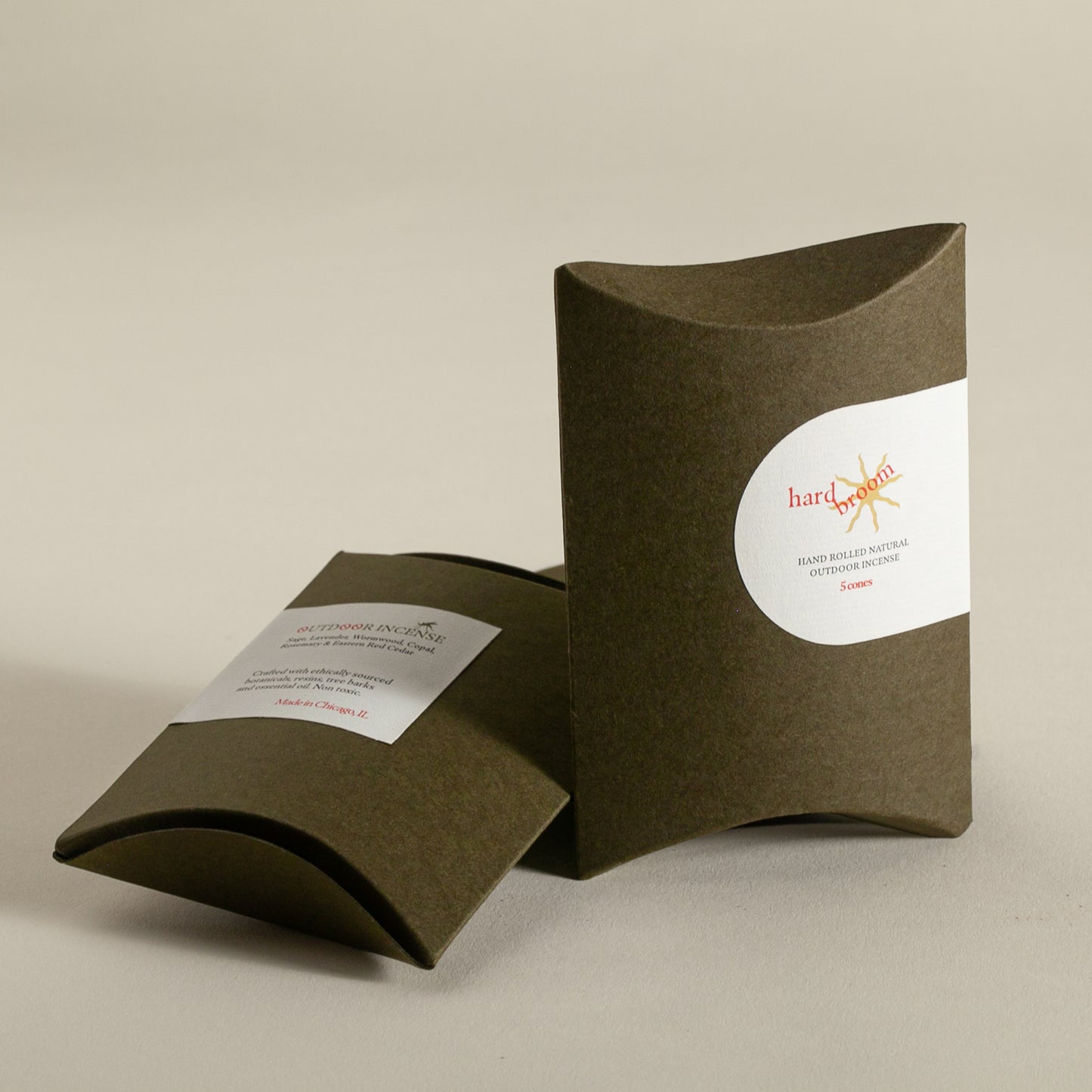 Outdoor Incense | Natural Incense Cones | Pack of 5 cones