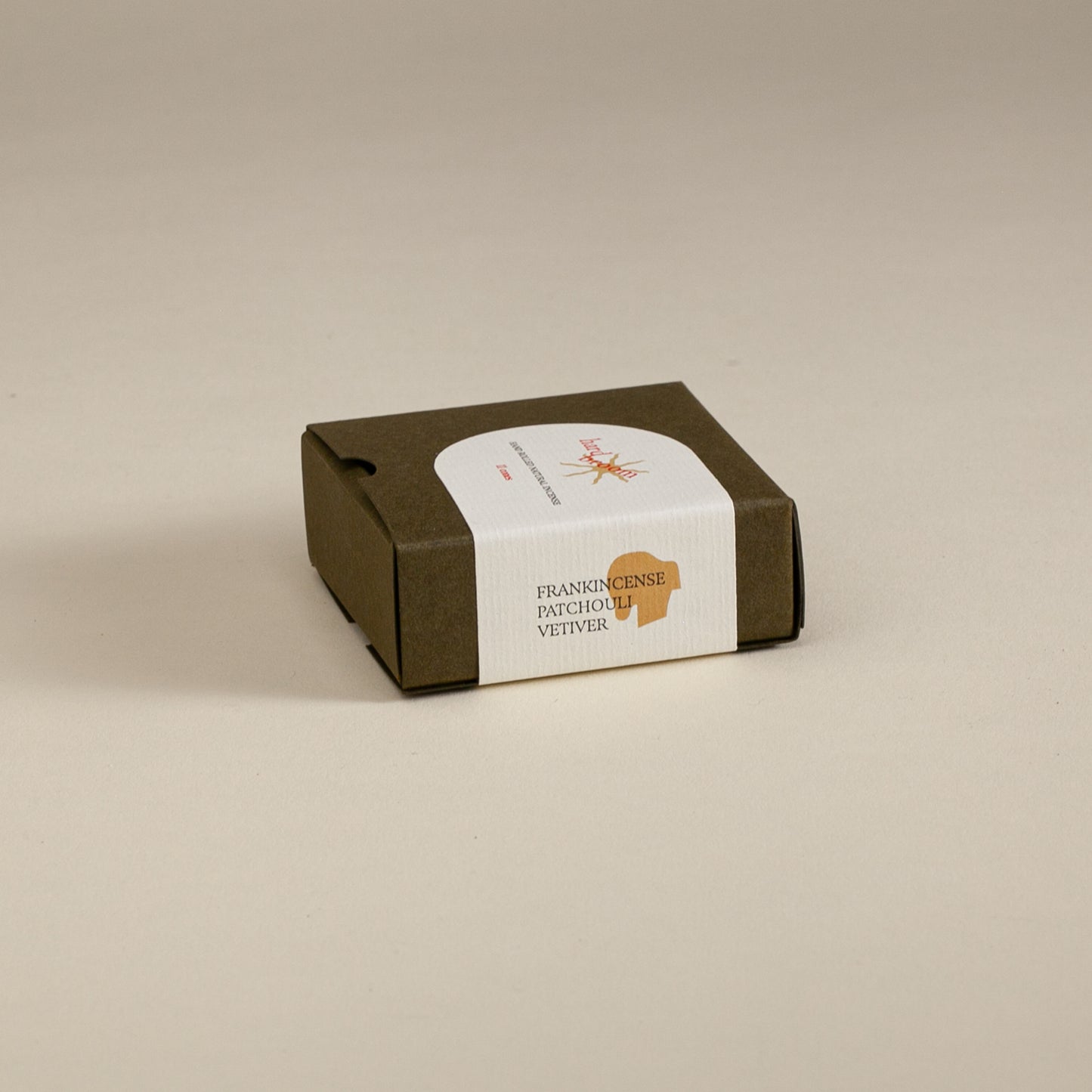 Frankincense, Patchouli and Vetiver | Natural Incense Cones | Box of 11 cones