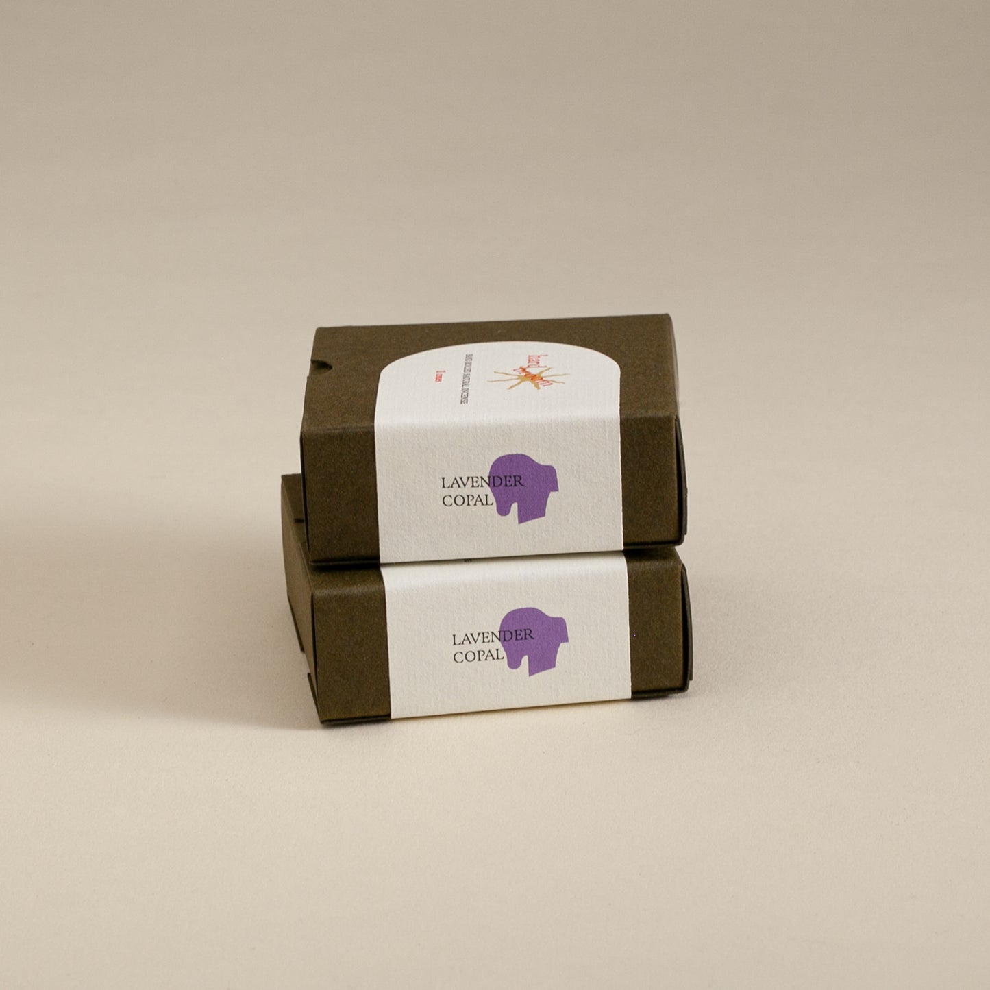 Lavender and Copal | Natural Incense Cones | Box of 11 cones