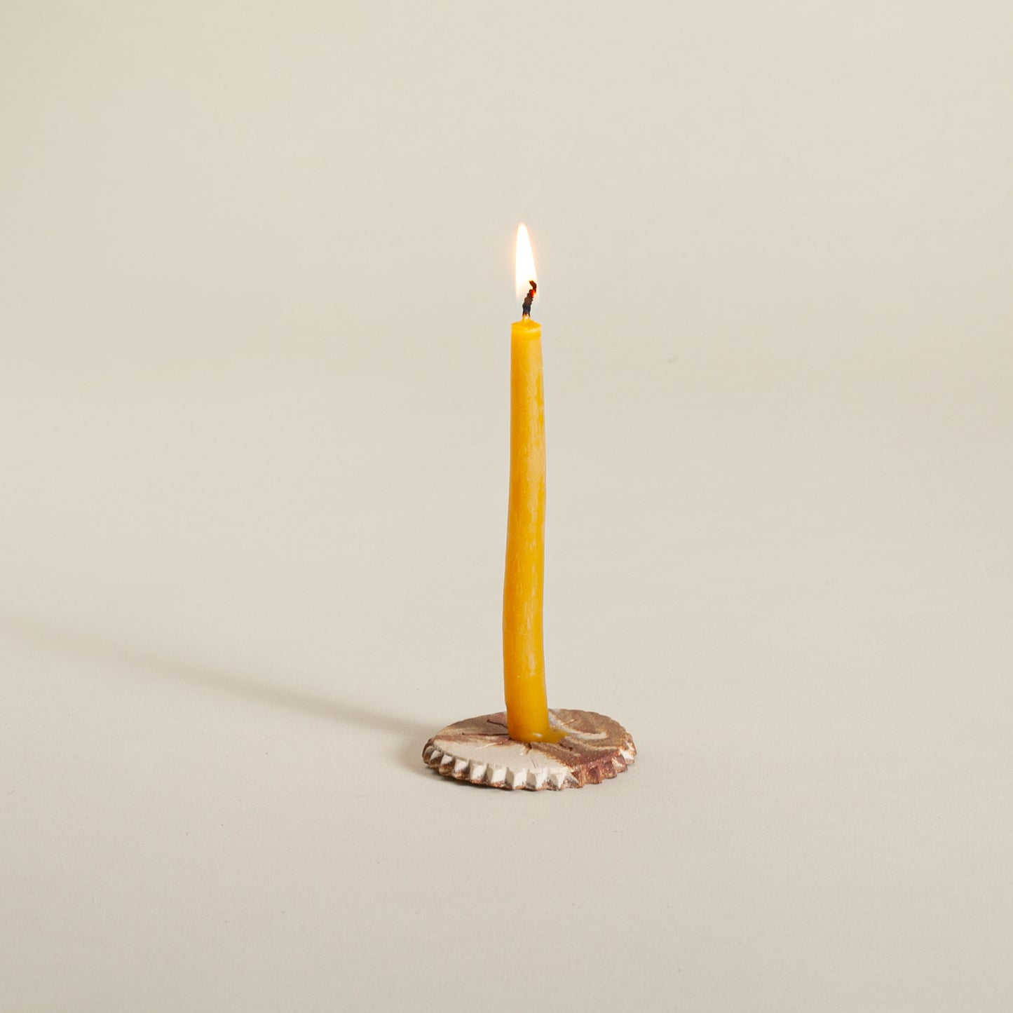 Beeswax Chime Candles by Alysia Mazzella