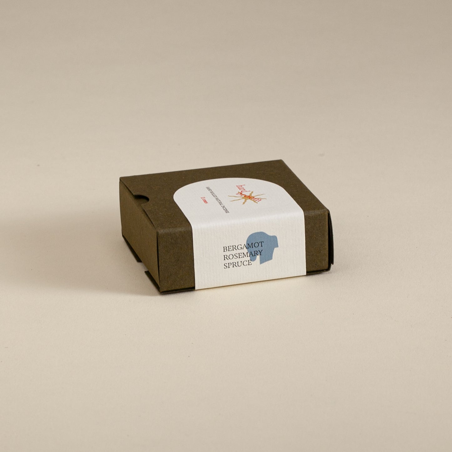 Bergamot, Rosemary and Spruce | Natural Incense Cones | Box of 11 cones