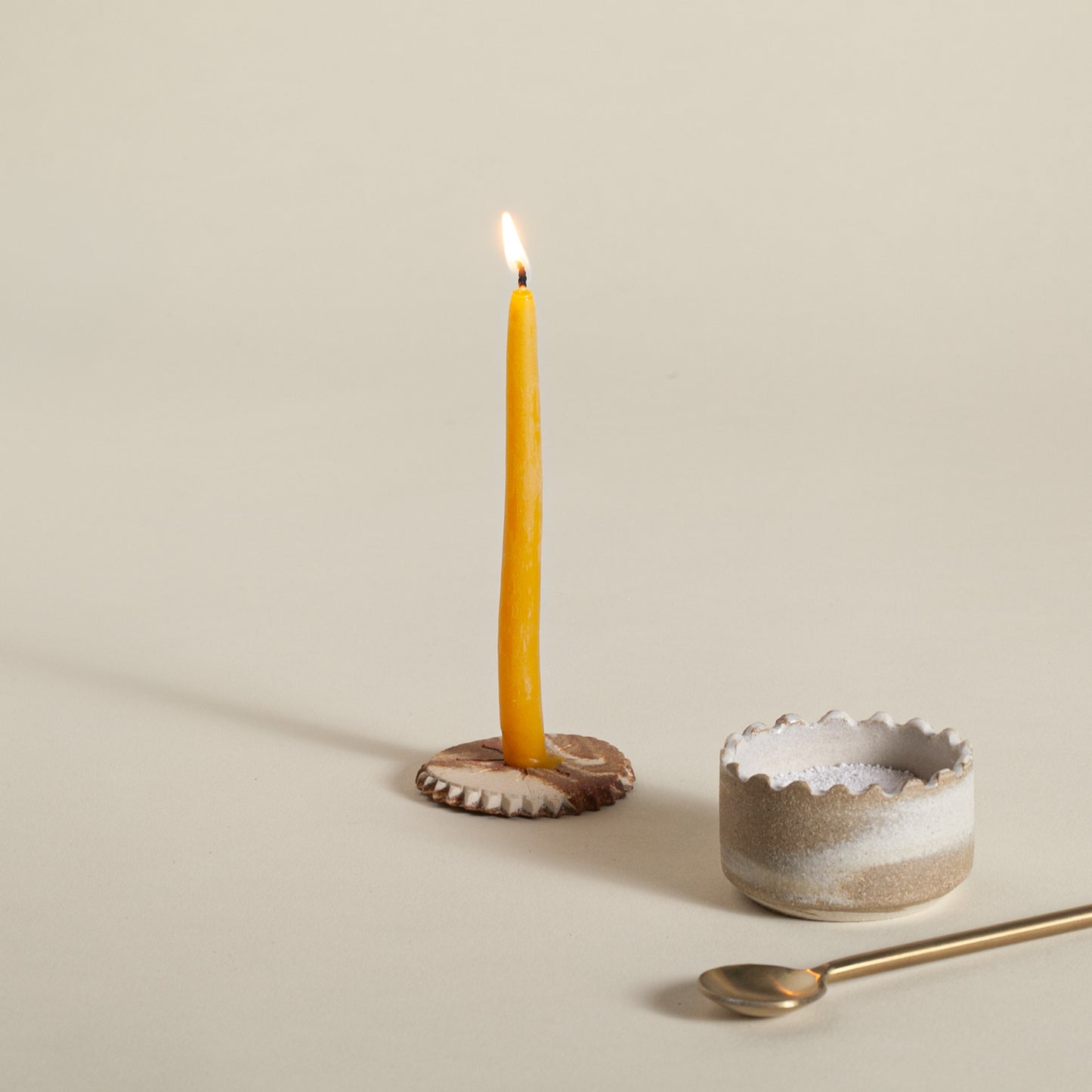 Beeswax Chime Candles by Alysia Mazzella