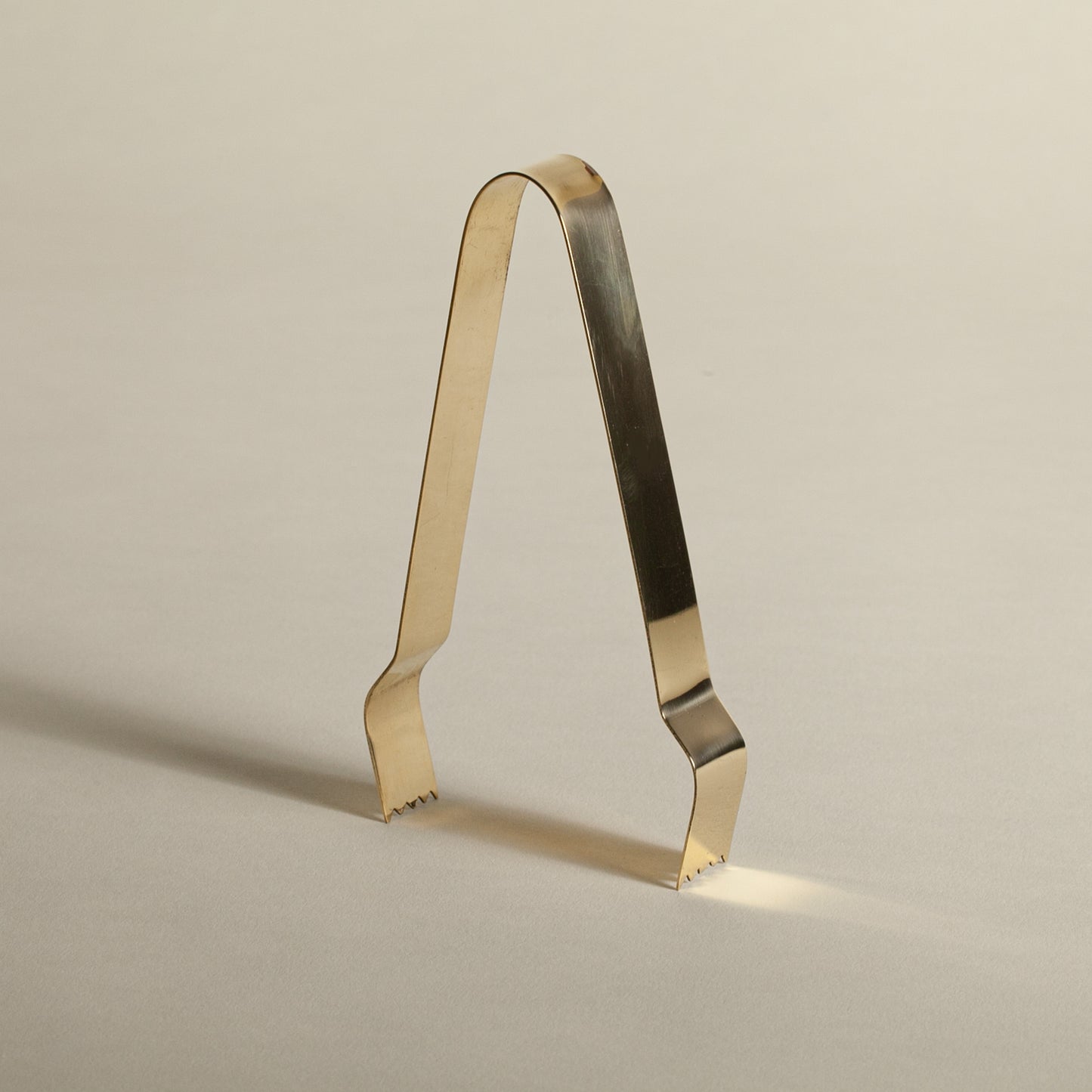 Brass Charcoal Tongs - 6"