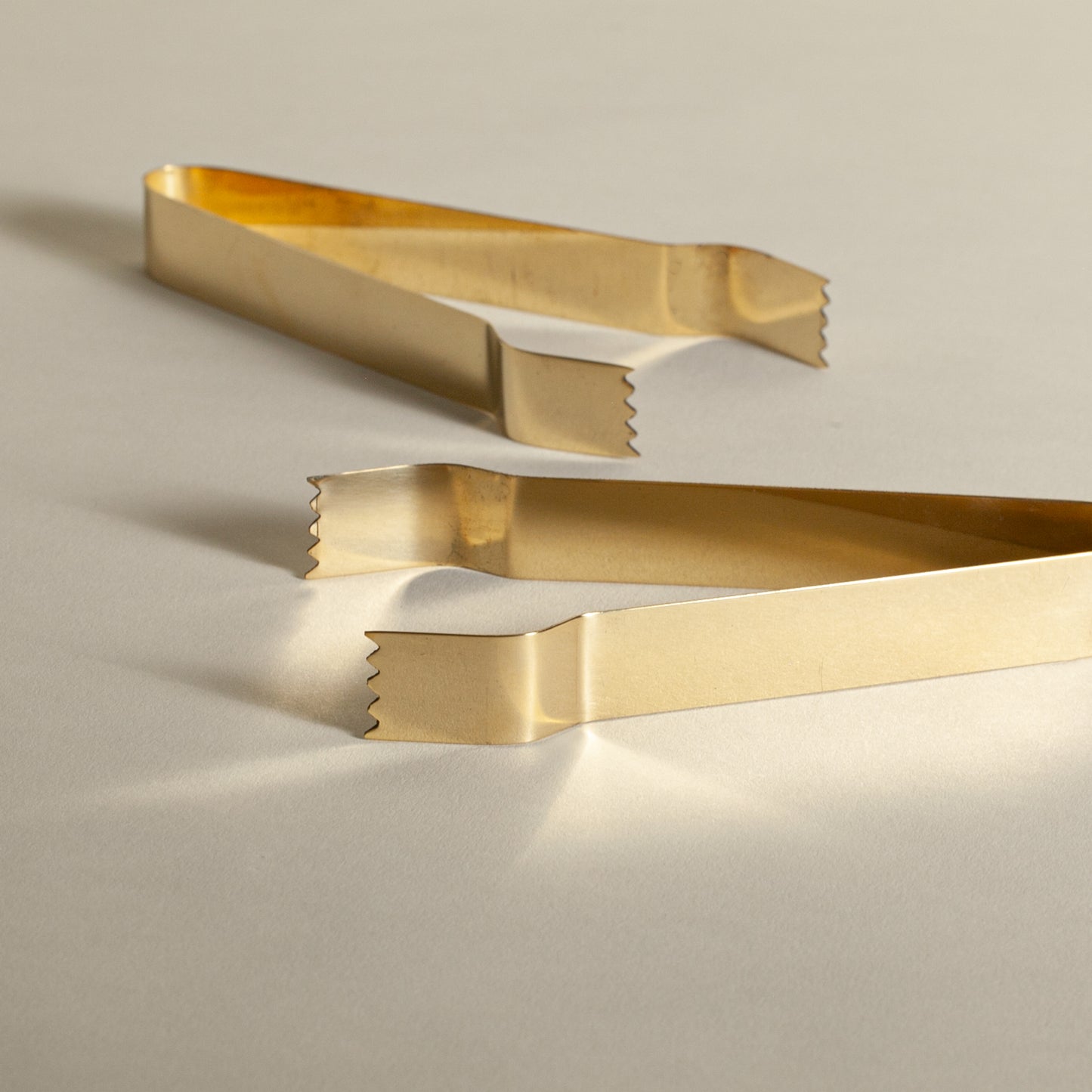 Brass Charcoal Tongs - 6"