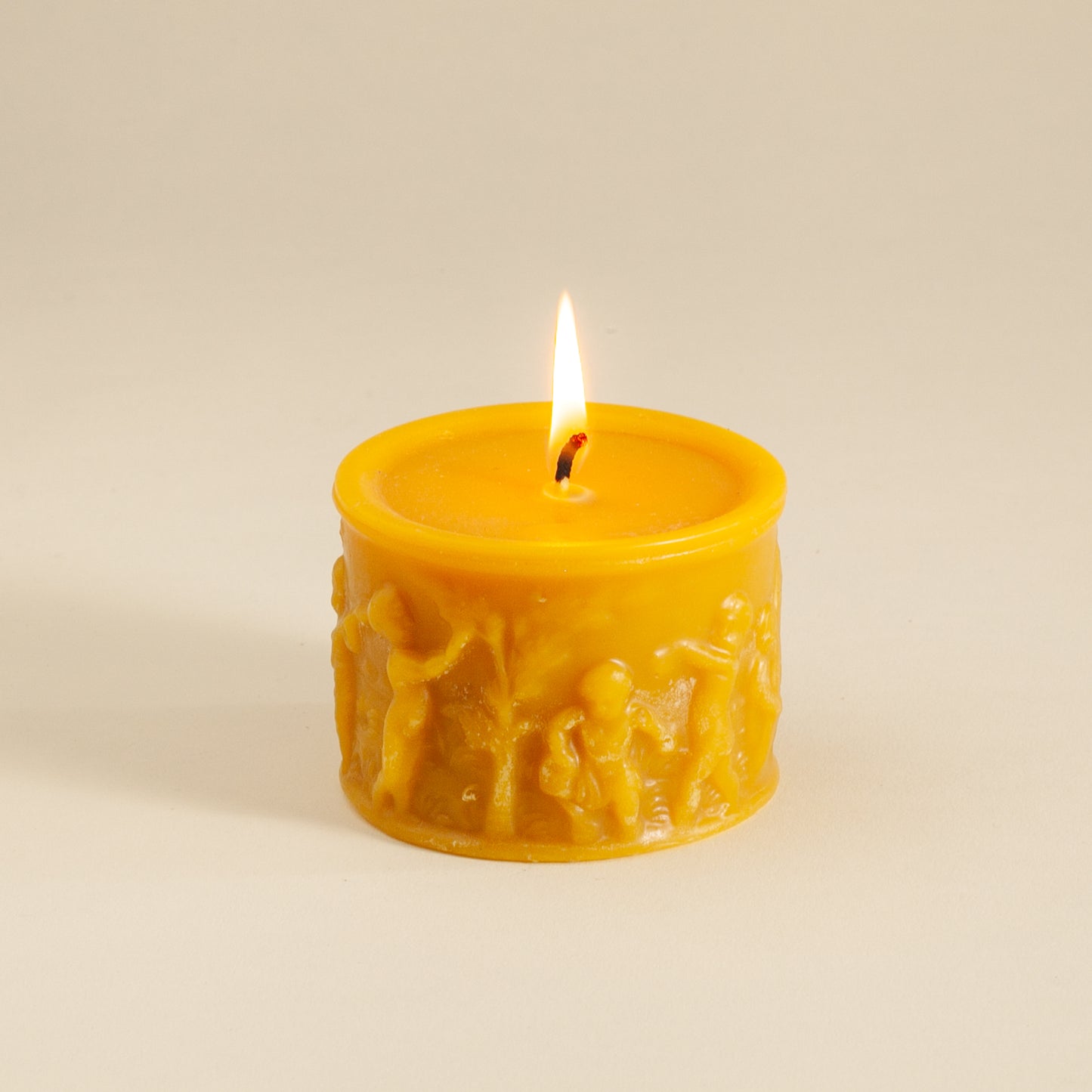 Beeswax Mirth Candle by Alysia Mazzella