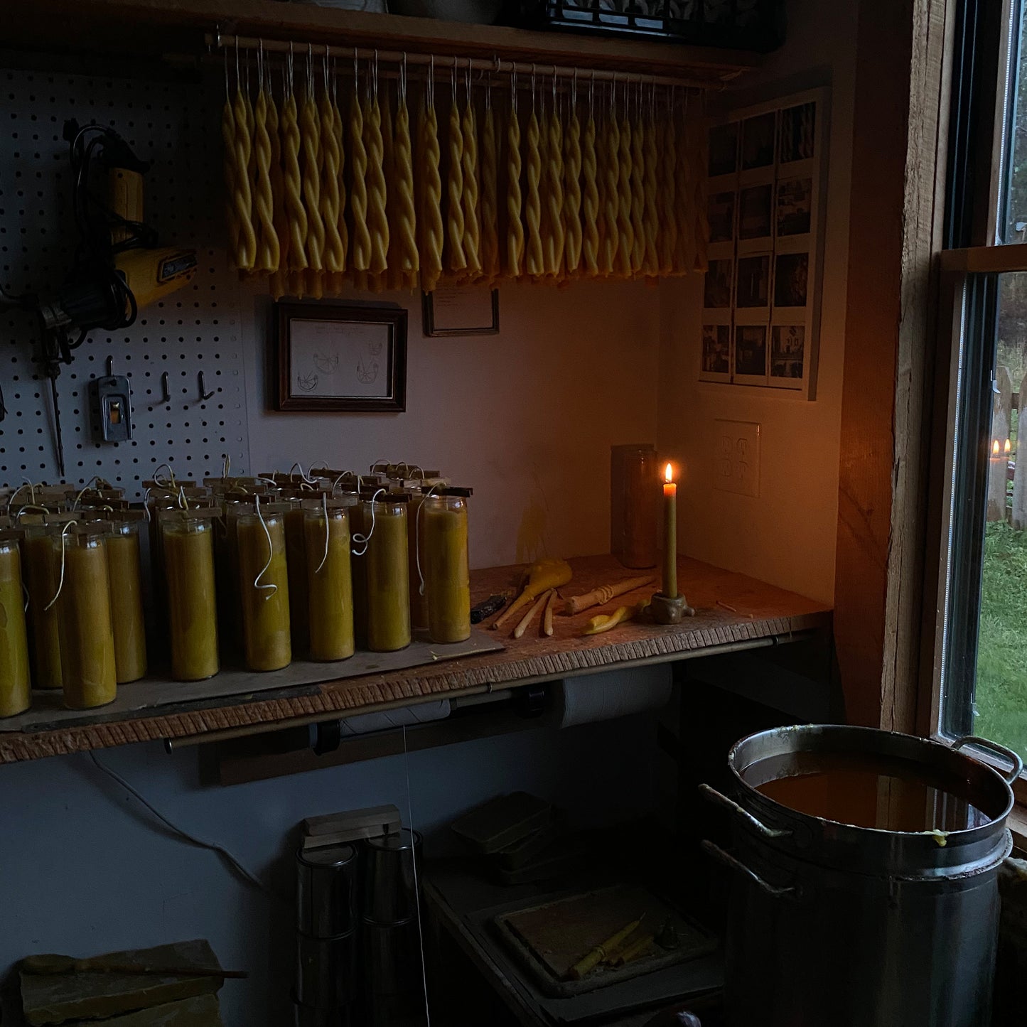 Beeswax Mirth Candle by Alysia Mazzella