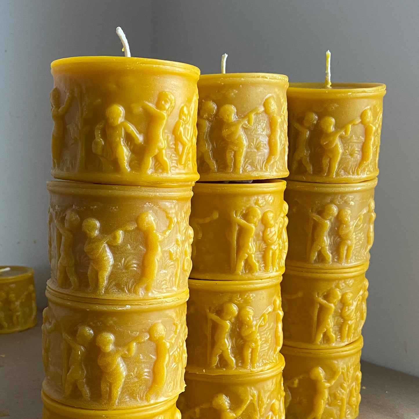 Beeswax Mirth Candle by Alysia Mazzella
