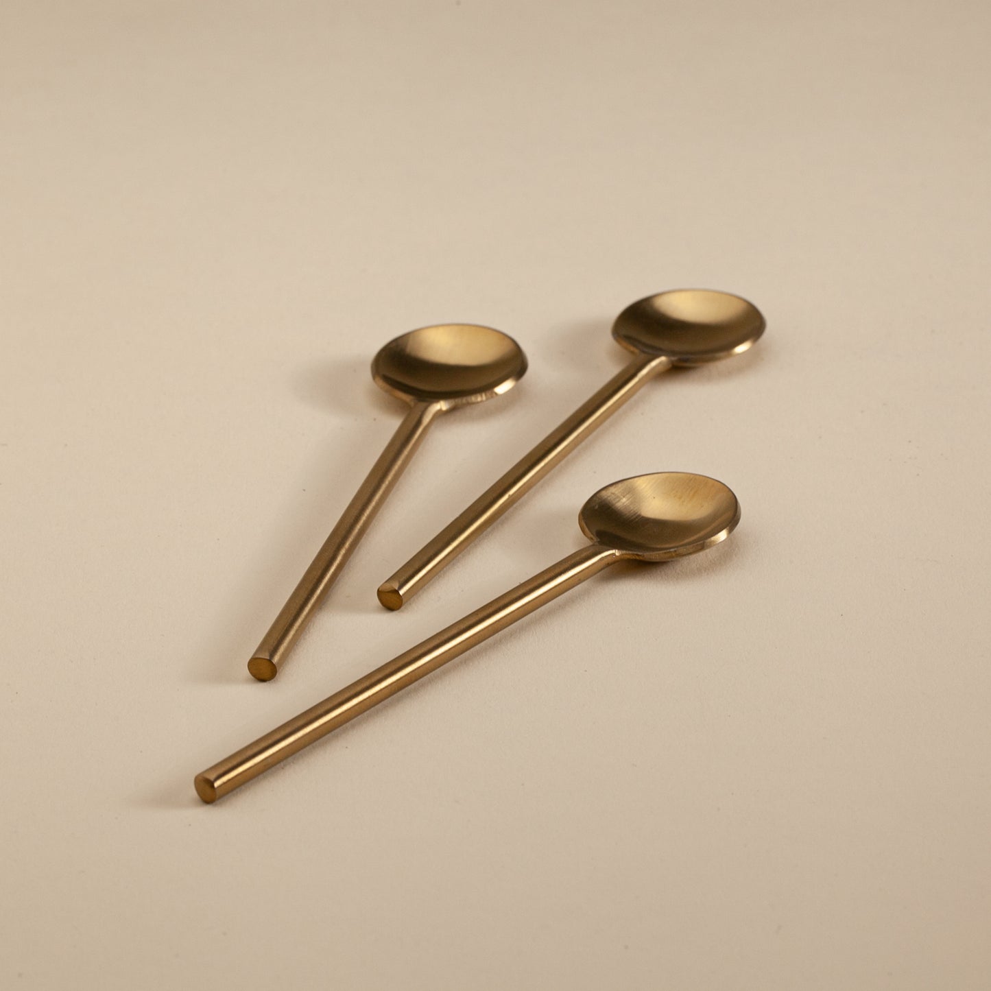 Handmade Solid Brass Spoon - Single