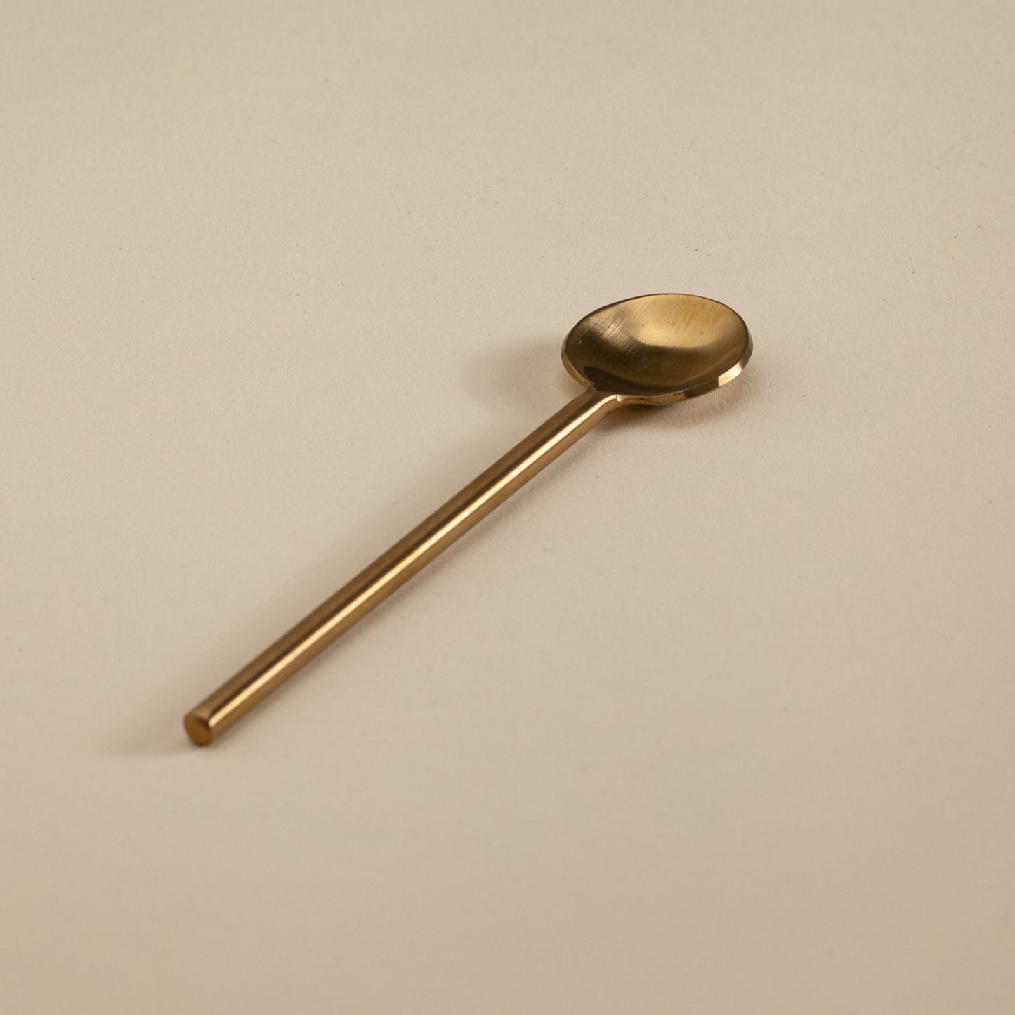Handmade Solid Brass Spoon - Single