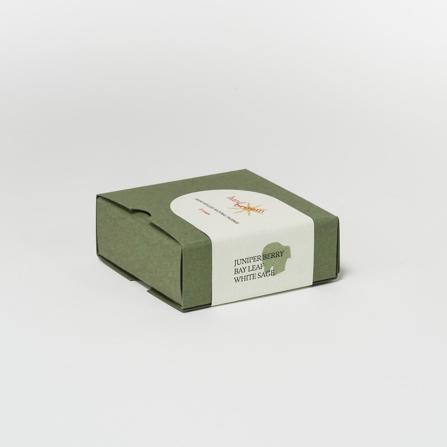 Juniper Berry, Bay Leaf and White Sage | 100% Natural Incense Cones | Hand Rolled | Pack of 11