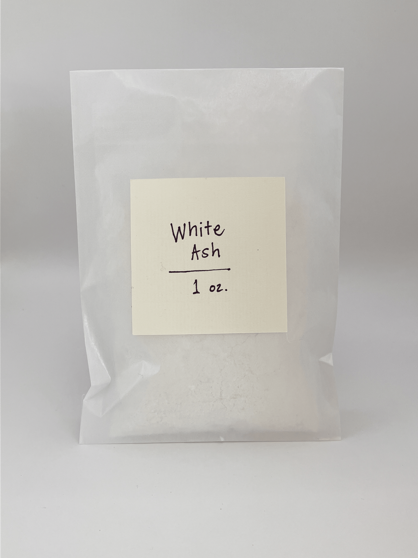 Japanese White Ash - 1 ounce bag - Incense Censer Filler